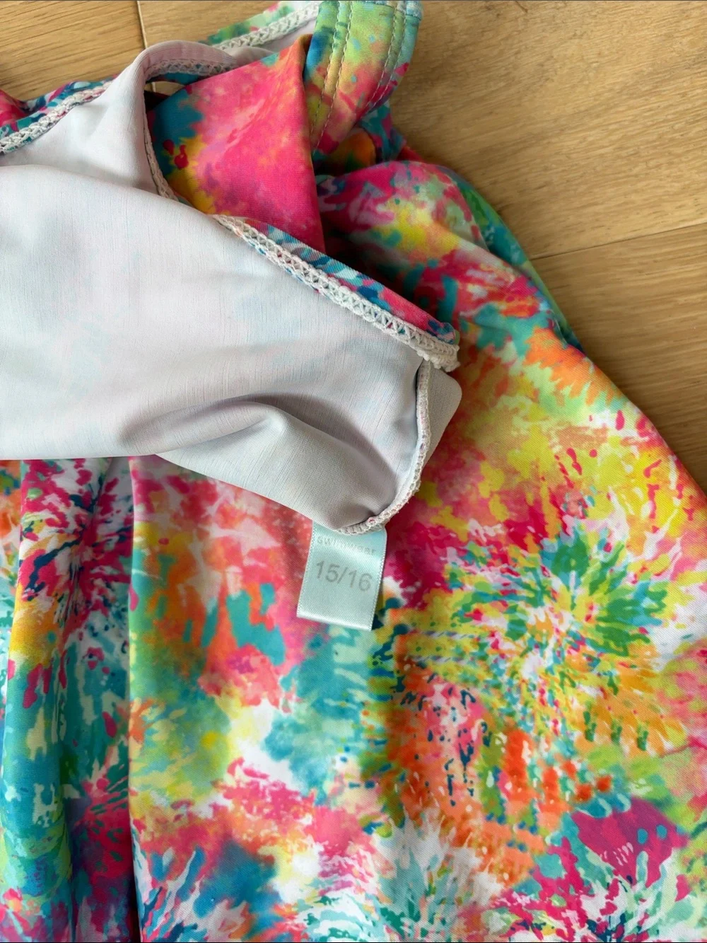 Girls swimsuit with attached skirt (TWO!)